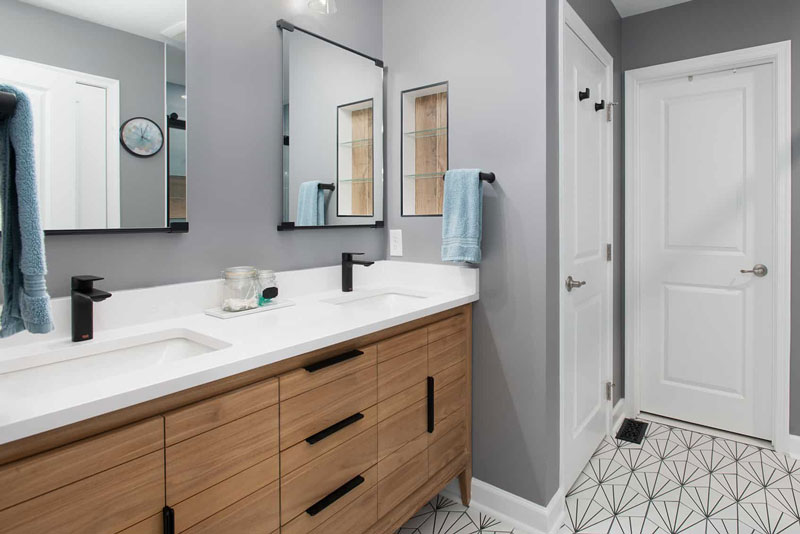 Modern, Spa-Inspired Bathroom Remodel